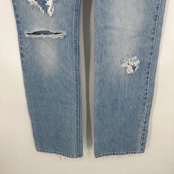 Upcycled Levi's Deadstock Jeans Boot Cut Denim Size 27 - Picture 3 of 5